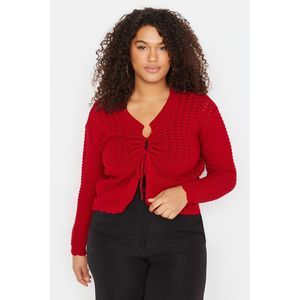 NWT Trendyol Women Relaxed fit V Neck Knitwear Plus Size Cardigan